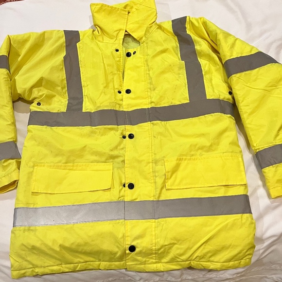 Majestic Other - Jacket- Yellow Majestic Hi Vis Waterproof Rain Jacket with Hood